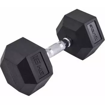 Гексагональная обрезиненная гантель Starfit