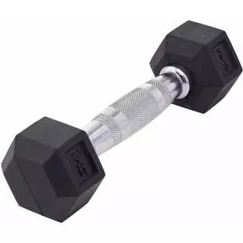 Гексагональная обрезиненная гантель Starfit DB-301 УТ-00019782