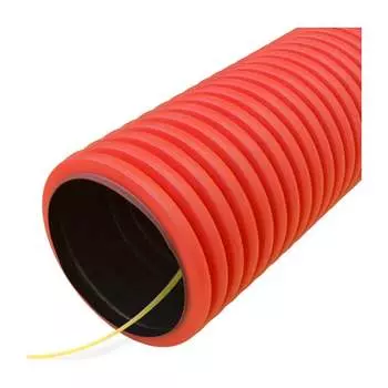 Гибкая двустенная гофрированная труба ПНД Промрукав 450 SN26 PR15.0021