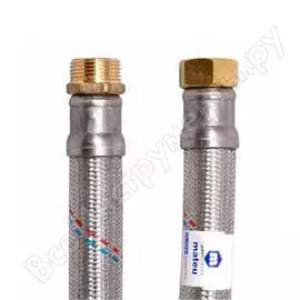 Гибкая подводка mateu филбор гайка 1"- штуцер 1", l 400 мм 704040037