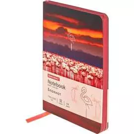 Гибкий блокнот BRAUBERG VISTA Flamingo 112099