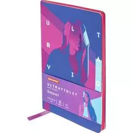 Гибкий блокнот BRAUBERG VISTA Ultraviolet 112061