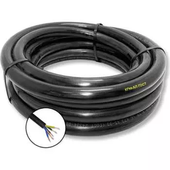 Гибкий кабель ПРОВОДНИК КГтп-ХЛ 5x6 мм2, 500м OZ315607L500