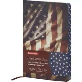 Гибкий недатированный ежедневник BRAUBERG