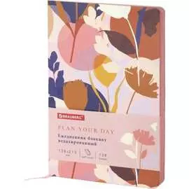 Гибкий недатированный ежедневник BRAUBERG