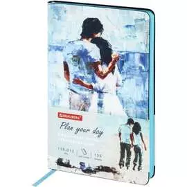 Гибкий недатированный ежедневник BRAUBERG