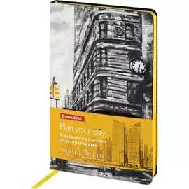 Гибкий недатированный ежедневник BRAUBERG