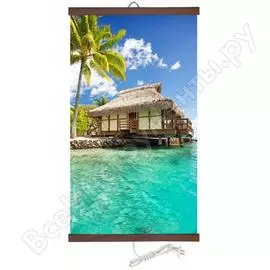 Гибкий обогреватель на стену тепло крыма бунгало 400 ват эо 448/2 к 159