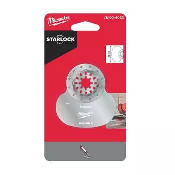 Гибкий скребок для силиконовой и мягкой оконной шпатлевки Milwaukee