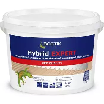 Гибридный клей для паркета, инженерной и паркетной доски, фанеры Bostik HYBRID EXPERT 50024510