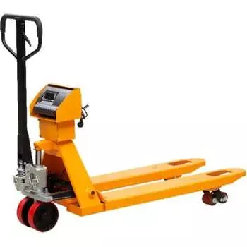 Гидравлическая тележка TOR с весами CBY-CW2 модель Z, 2500 кг, 1150 мм, полиуретановые колеса 1023986