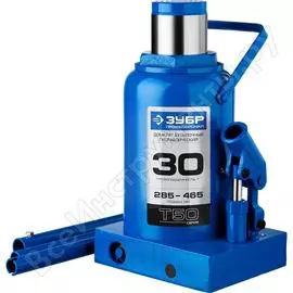 Гидравлический бутылочный домкрат ЗУБР T50 Профессионал 43060-30_z01