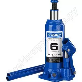 Гидравлический бутылочный домкрат ЗУБР T50 Профессионал 43060-6_z01