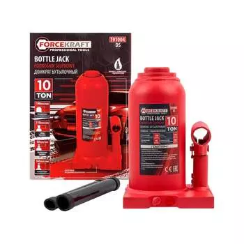 Гидравлический бутылочный домкрат Forcekraft FK-T91004 DS(26578)
