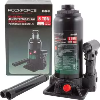 Гидравлический бутылочный домкрат Rockforce RF-T90804(DS)(51452)