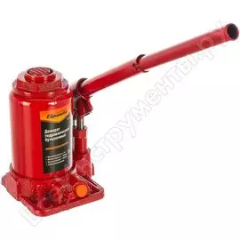 Гидравлический бутылочный домкрат sparta телескопический, 3 т 50342