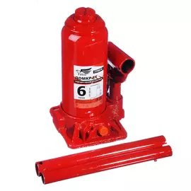 Гидравлический бутылочный домкрат в кейсе falco 6 т, 197-382 мм 770-076