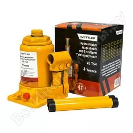 Гидравлический бутылочный двуштоковый домкрат VETTLER