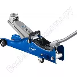 Гидравлический подкатной домкрат ЗУБР T55 Профессионал 43058-2