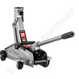 Гидравлический подкатной домкрат mirax 2т, 130-315мм 43252-2