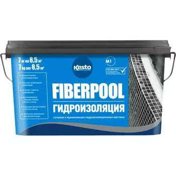 Гидроизоляционная мастика Kesto Fiberpool 81086