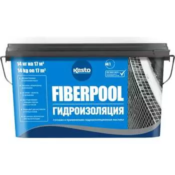 Гидроизоляционная мастика Kesto Fiberpool 81087