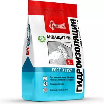 Гидроизоляция Старатели АкваЩит W6 5 кг 3277/3553