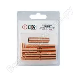 Медная гильза DORI ГМ 16-6 44109