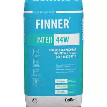 Гипсовая финишная шпатлевка Dauer