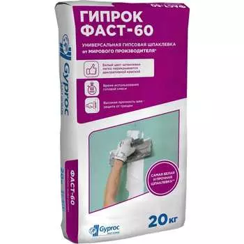 Гипсовая шпаклевка Gyproc