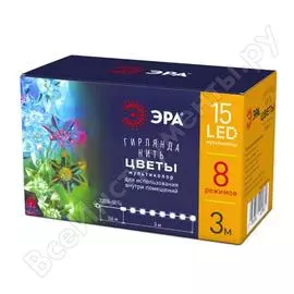 Гирлянда ЭРА ENIN3Z Цветы Б0041896