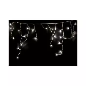 Гирлянда Neon-Night АЙСИКЛ бахрома, 1,8х0,5 м, белый ПВХ, 48LED белые 255-025