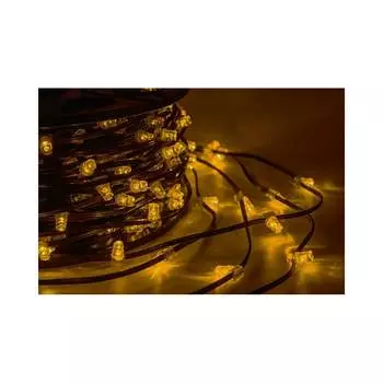 Гирлянда Neon-Night Клип лайт 12В, 100м, шаг 150 мм, 665LED желтые 325-121