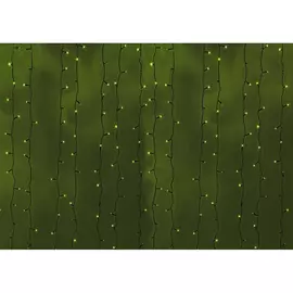 Гирлянда neon-night дождь, занавес, 2х3м, черный пвх, 760 led зеленые 235-144