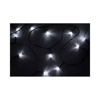 Гирлянда Neon-Night ТВИНКЛ 6м, темно-зеленый ПВХ, 40LEDбелые 303-025