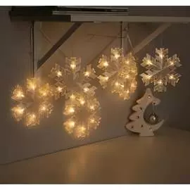 Гирлянда-нить LUAZON снежинка 5148897
