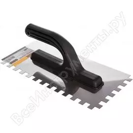 Нержавеющая зубчатая гладилка Biber 35315 тов-048212