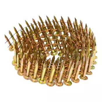 Гладкие барабанные гвозди для R45 FUBAG 3,05x25 мм (7200 шт.) 140143