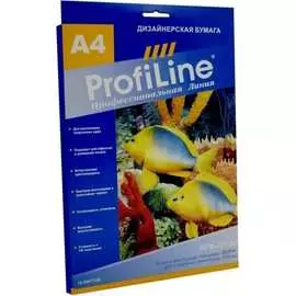 Глянцевая фактурная бумага для струйной печати ProfiLine CLOTH PL_TGP_iP_220_A4_10_CLOTH