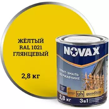 Глянцевая грунт-эмаль Goodhim novax 10915