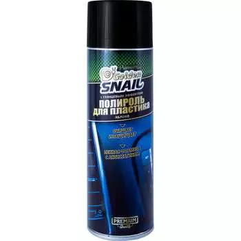 Глянцевая полироль для пластика Golden Snail яблоко, 650 мл GS3001