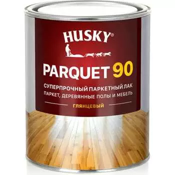 Глянцевый суперпрочный паркетный лак HUSKY 30150