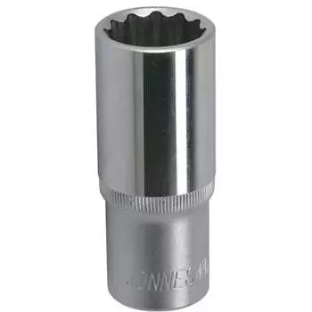Глубокая 12-гранная торцевая головка Jonnesway S04HD4723