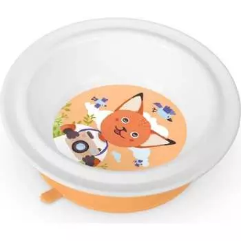 Глубокая детская тарелка Пластишка 431316016