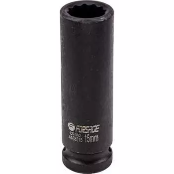 Глубокая двенадцатигранная головка ударная Forsage f-4488515 F-4488515(54913)