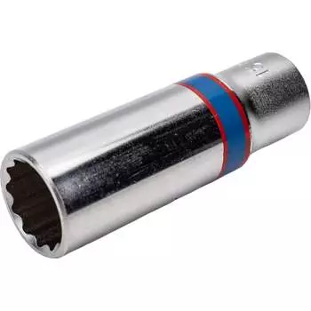 Глубокая двенадцатигранная торцевая головка KING TONY 323015M