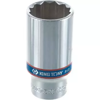 Глубокая двенадцатигранная торцевая головка KING TONY 323024M