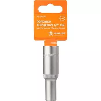 Глубокая шестигранная торцевая головка Airline AT-S12-22