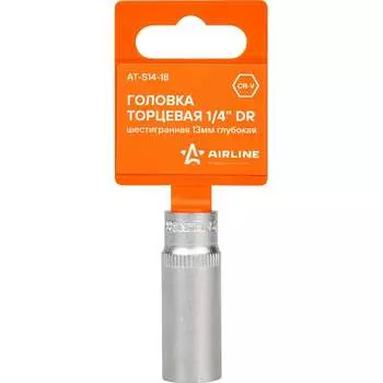 Глубокая шестигранная торцевая головка Airline AT-S14-18