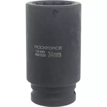 Глубокая ударная двенадцатигранная торцевая головка Rockforce